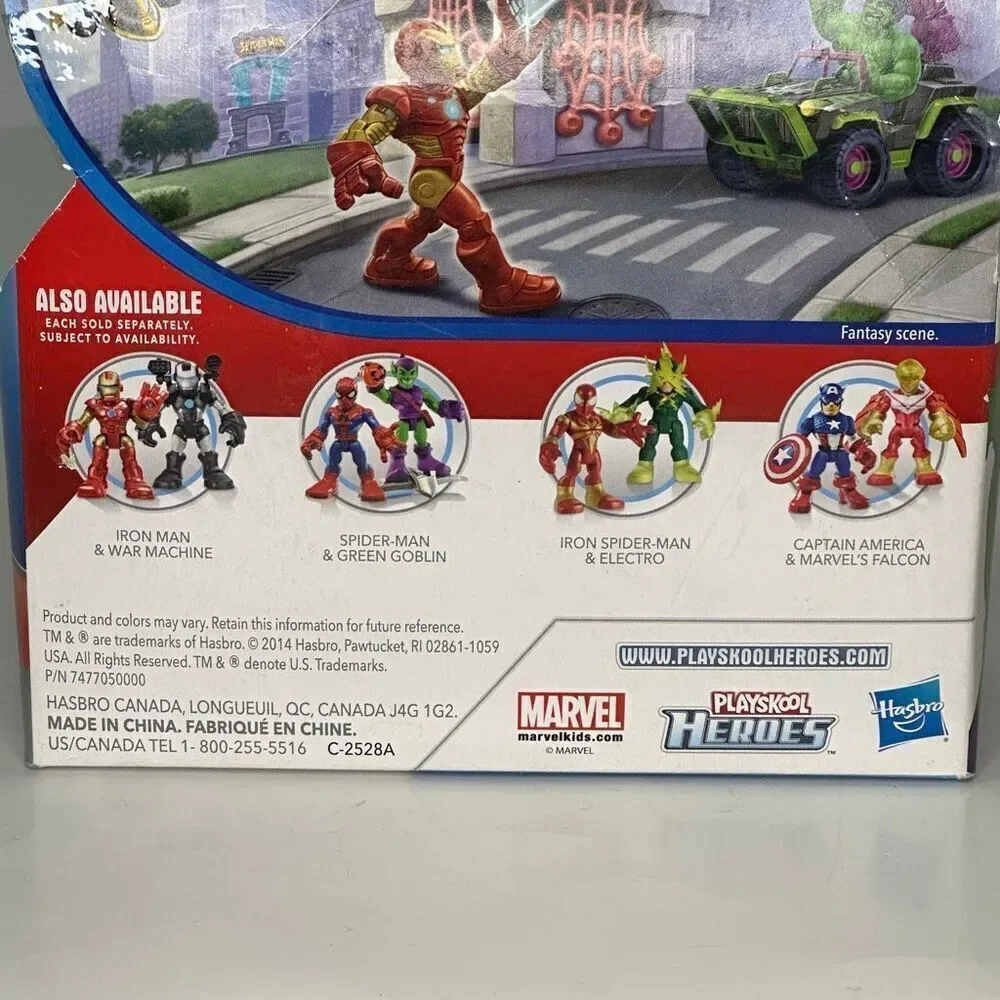 Marvel Playskool Super Hero Adventures 2012/2014 Lot of 2 Sets